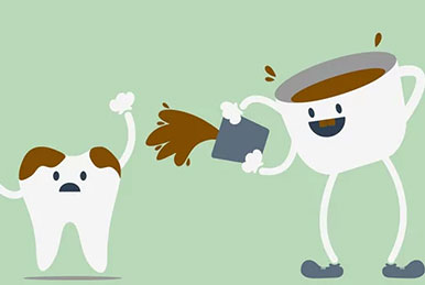 <b>如何减少咖啡色素对牙齿的影响？</b>